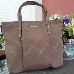 Vera Bradley Tote Bag Nylon brown YUMMY latte!